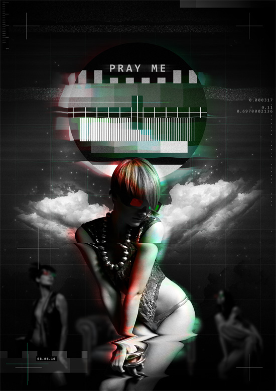 Afiche Pray me - Romain Cousin