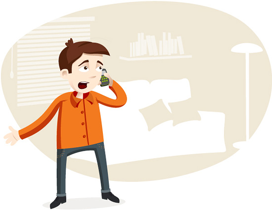 Illustration vectorielle personnage - Service pr&eacute;vention amaguiz - Romain Cousin